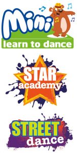 Mini Learn to Dance, Star Academy and Street Dance.
