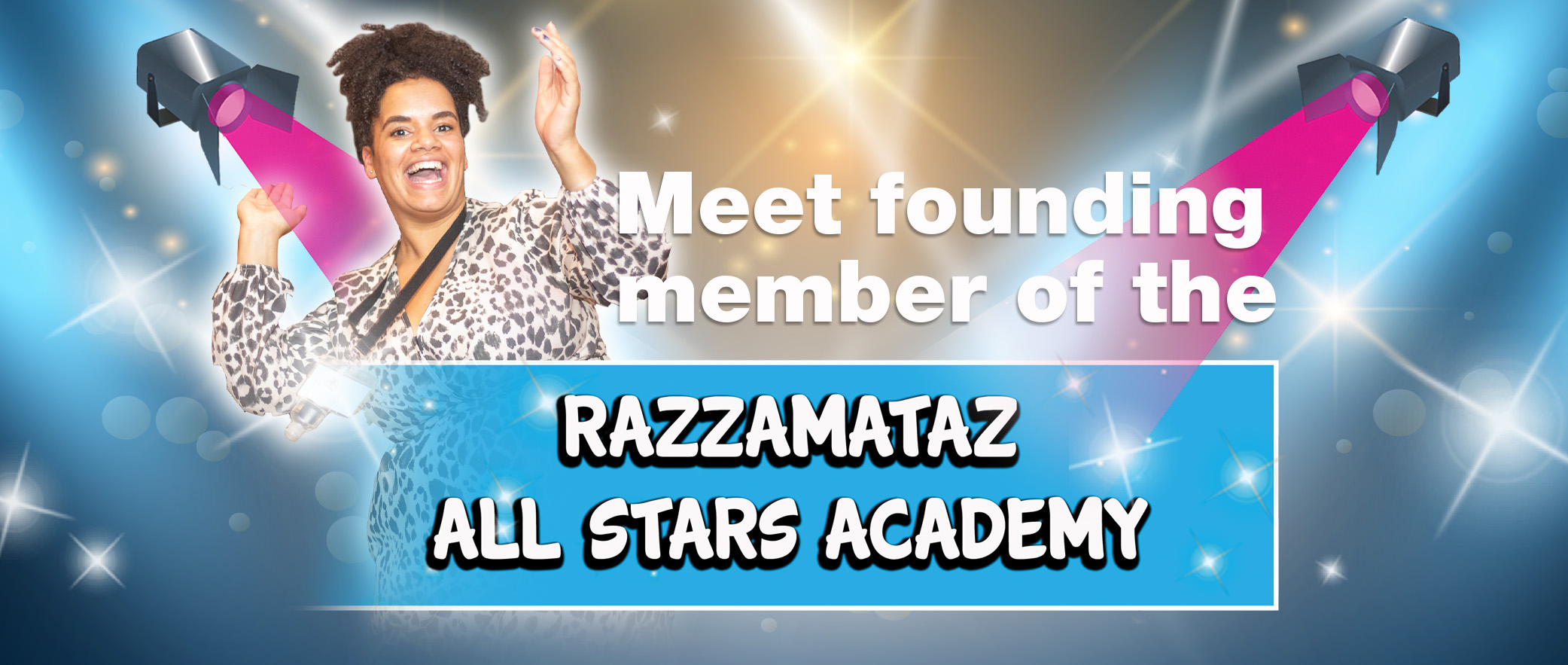 Meet founder member razzamataz all star academy Asha Richardson