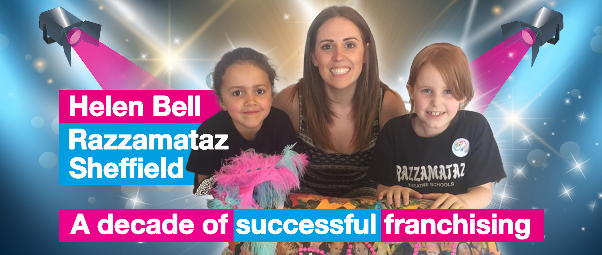 Helen Bell Razzamataz Sheffield - A decade of successful franchising