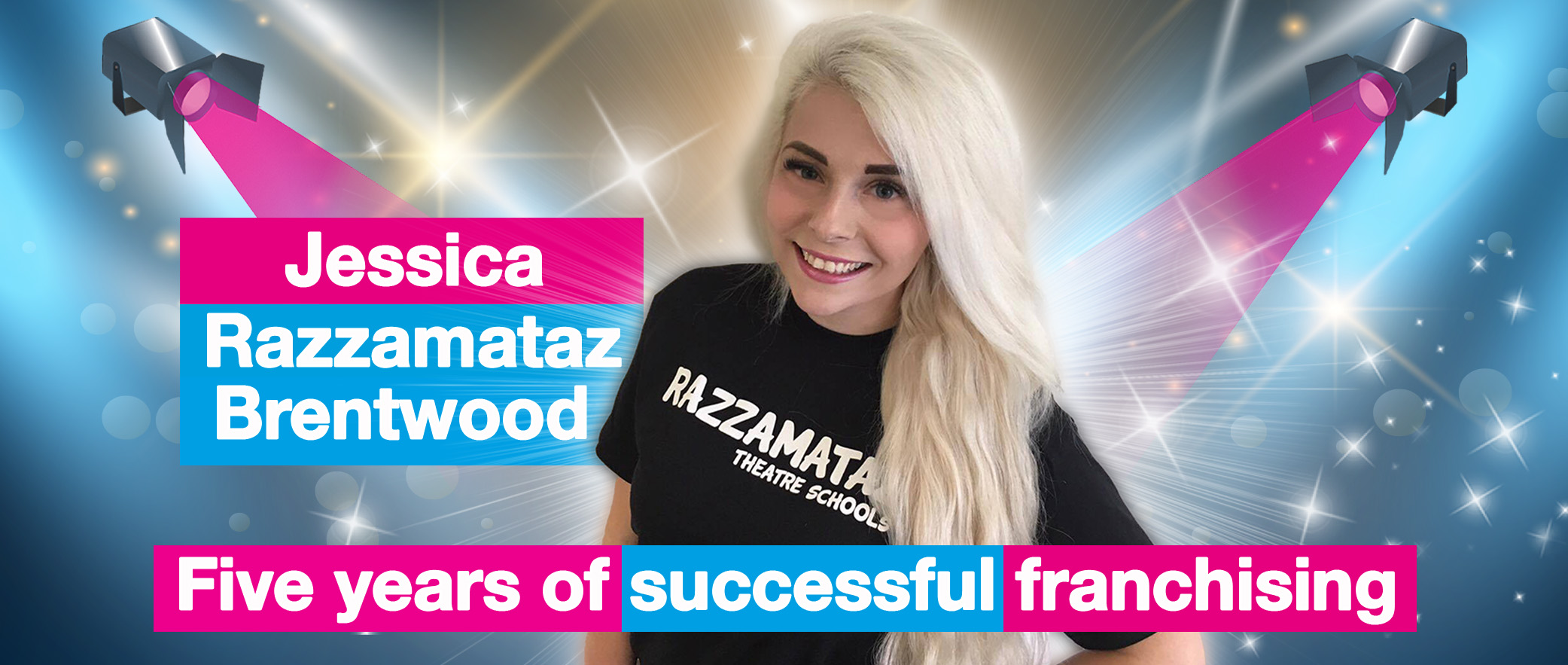 Jessica Razzamataz Brentwood - Five years of successful franchising