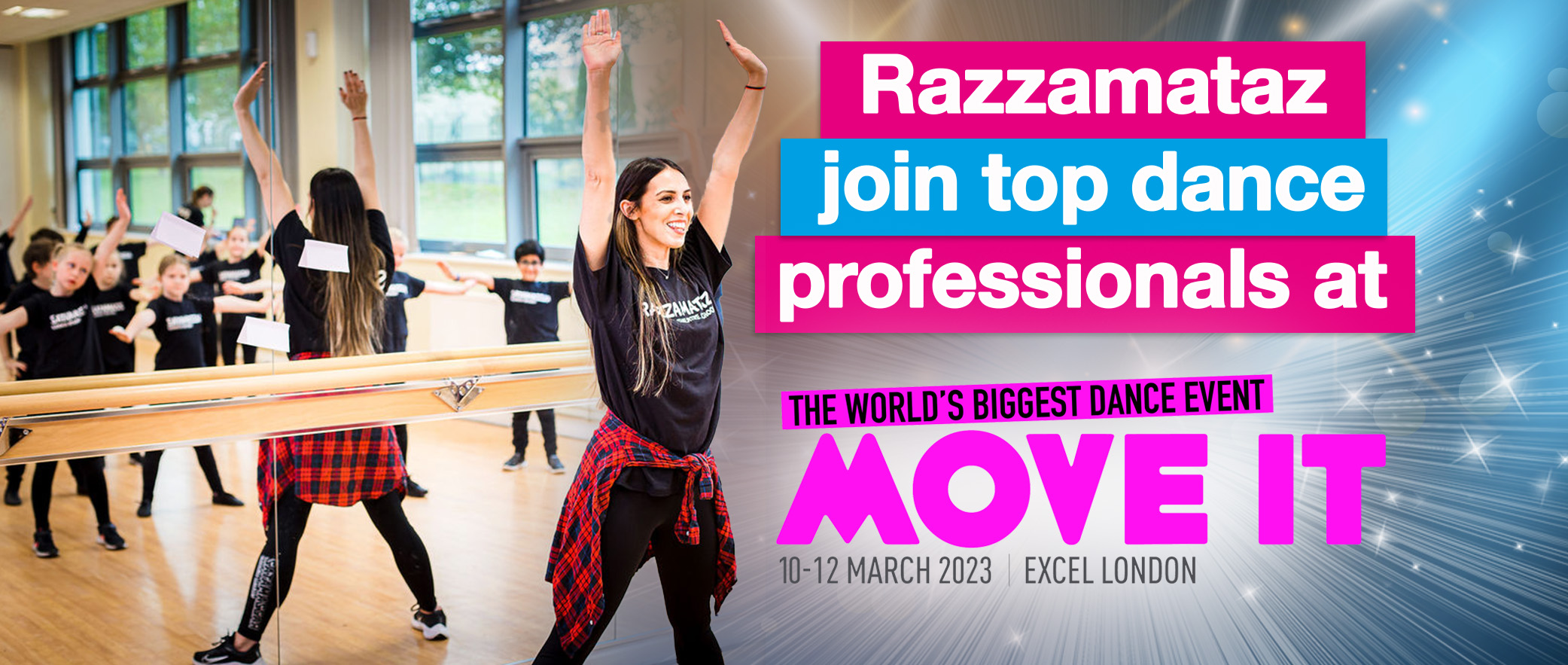 Razzamataz joins top dance professionals at Move It