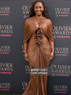 Danielle Fiamanya at the Olivier Awards in 2026